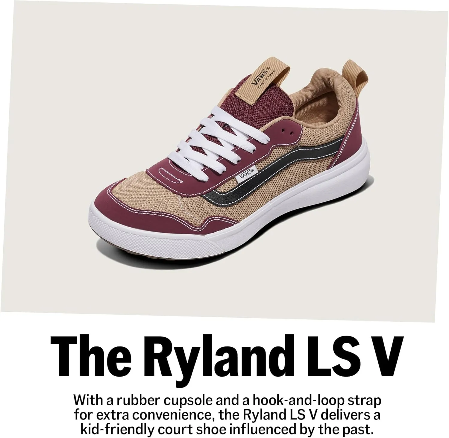 Vans Girls' Ryland LS V Shoe