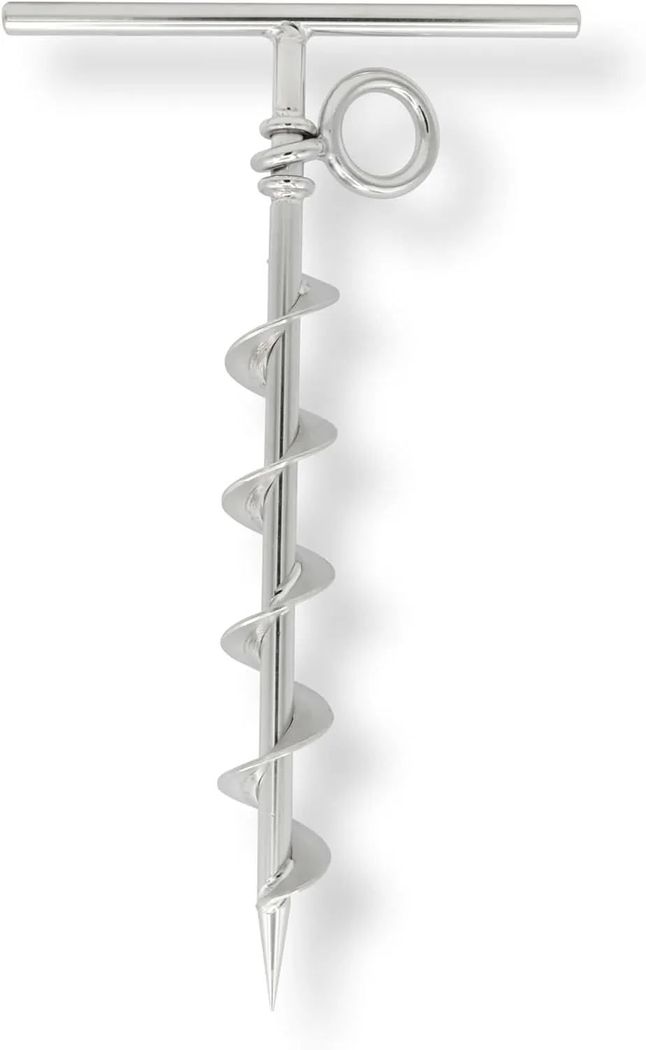 Vinland Marine Boat Auger Anchor 9" Depth, 13.5" Length, Sandshark Anchor, Spiral Boat Stake Anchor Spike, 304 Stainless Steel Ground Anchors, Shore Spike Boat Anchor, Sand Auger Boat Anchor