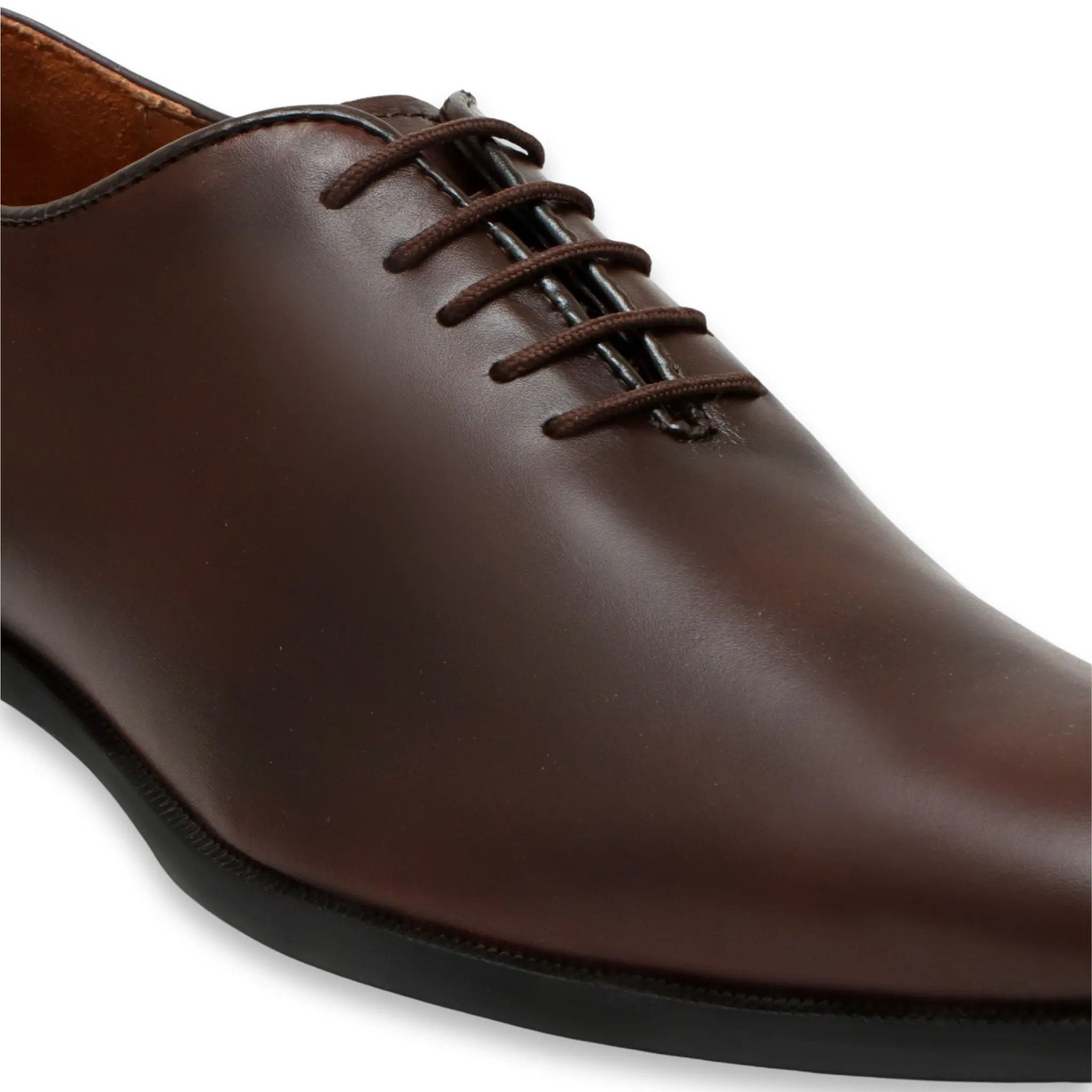 Wholecut Oxford Formal Shoes Black
