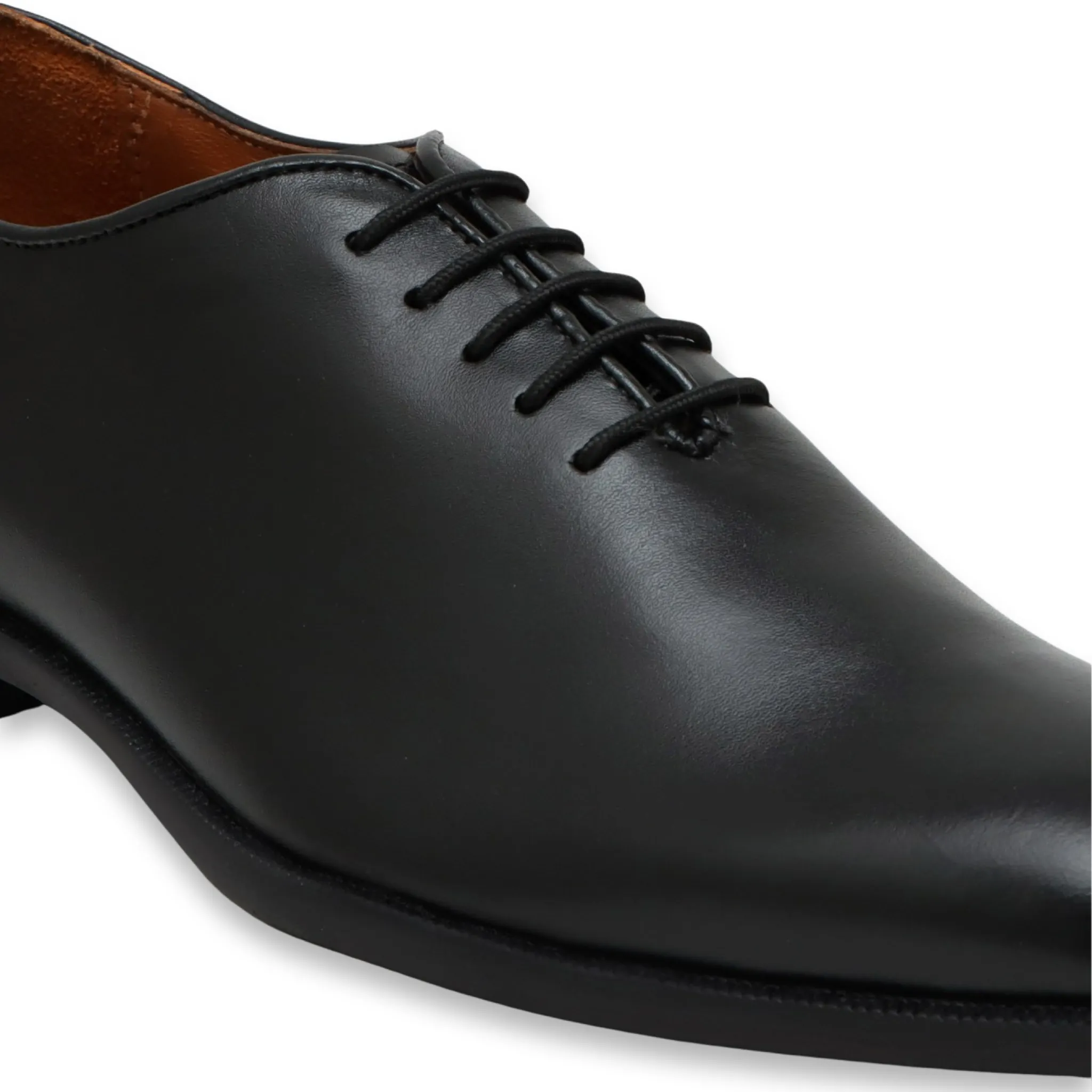 Wholecut Oxford Formal Shoes Black