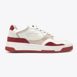 Will Basketball Sneaker (Ivory   Red)