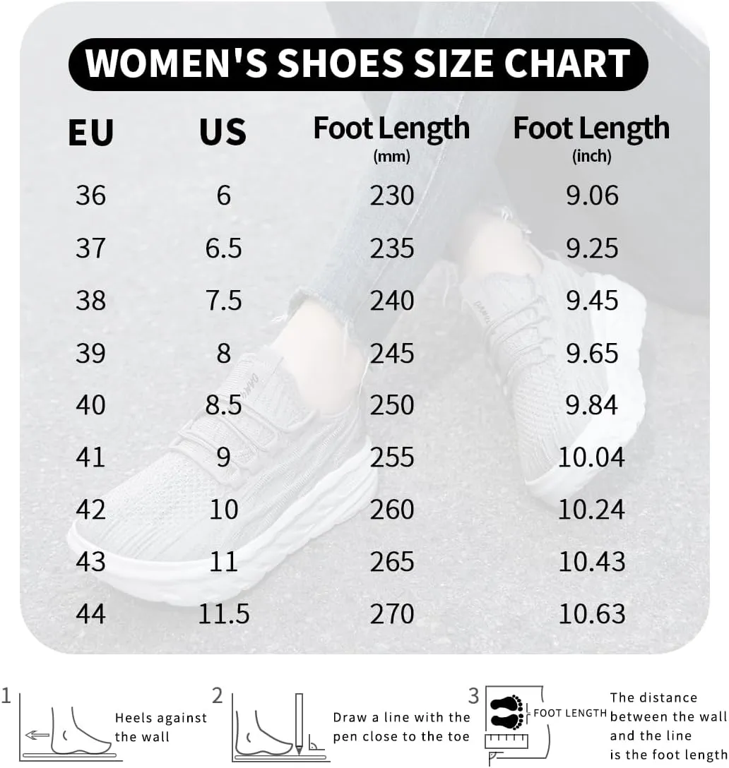 Womens Casual Walking Thick Sole Slip On Shoes Elevator Height Increase Sneaker for Women Comfort Breathable Fashion