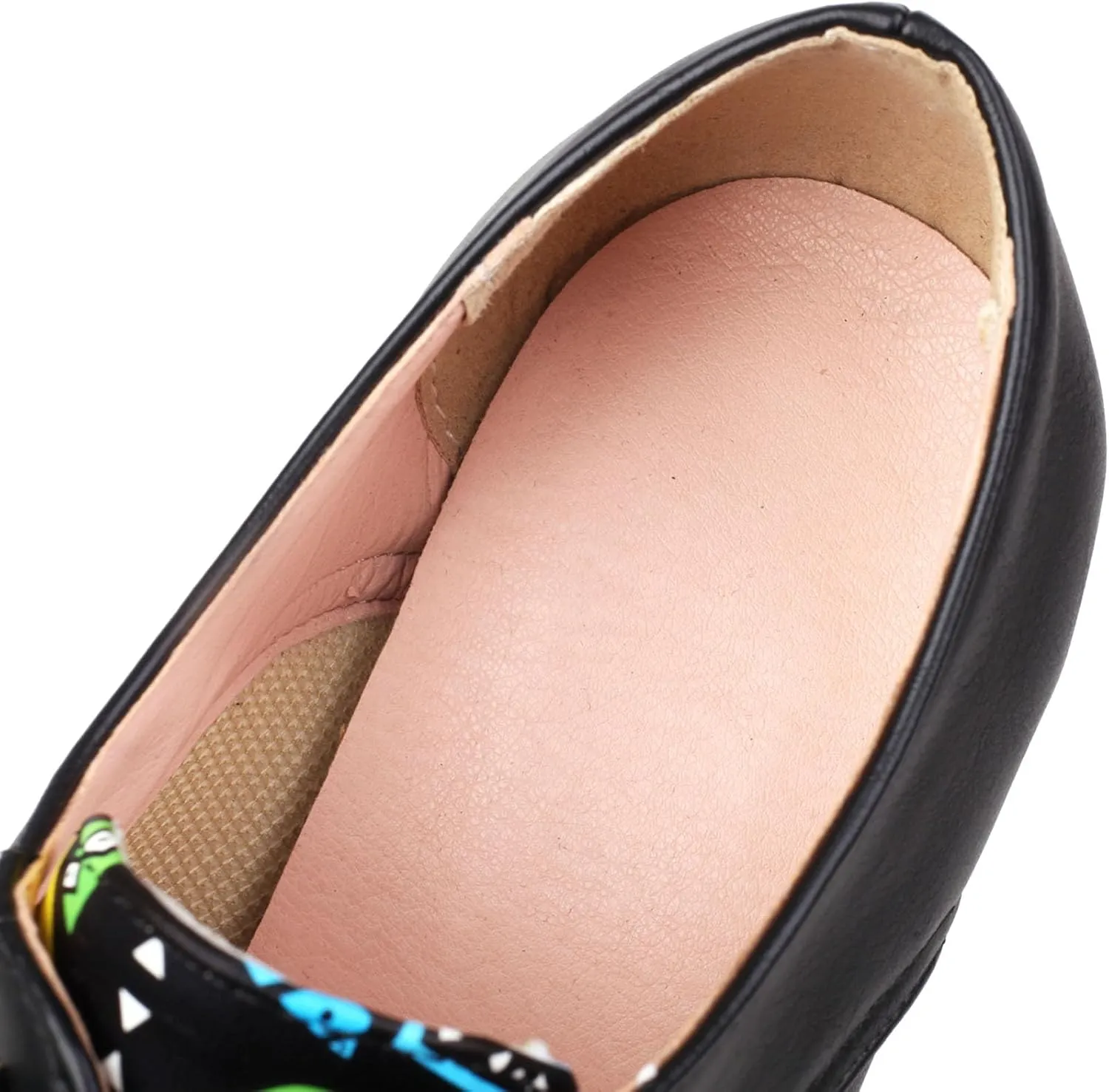 Women's Chunky Heels Oxfords Pumps Block High Heels Round Toe Lace Up Brogues Shoes