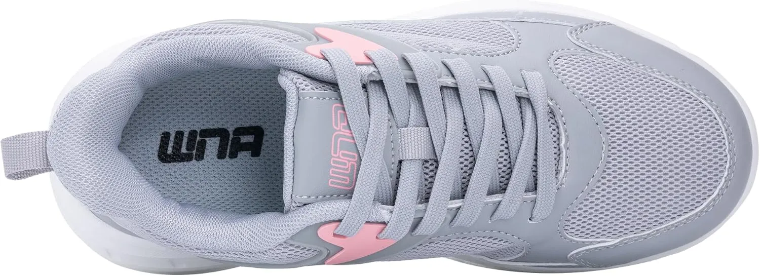 Women's Chunky Platform Sneakers LYNSS 1.0 Lightweight Walking Lace-up Memory Foam Comfortable Casual Sneakers