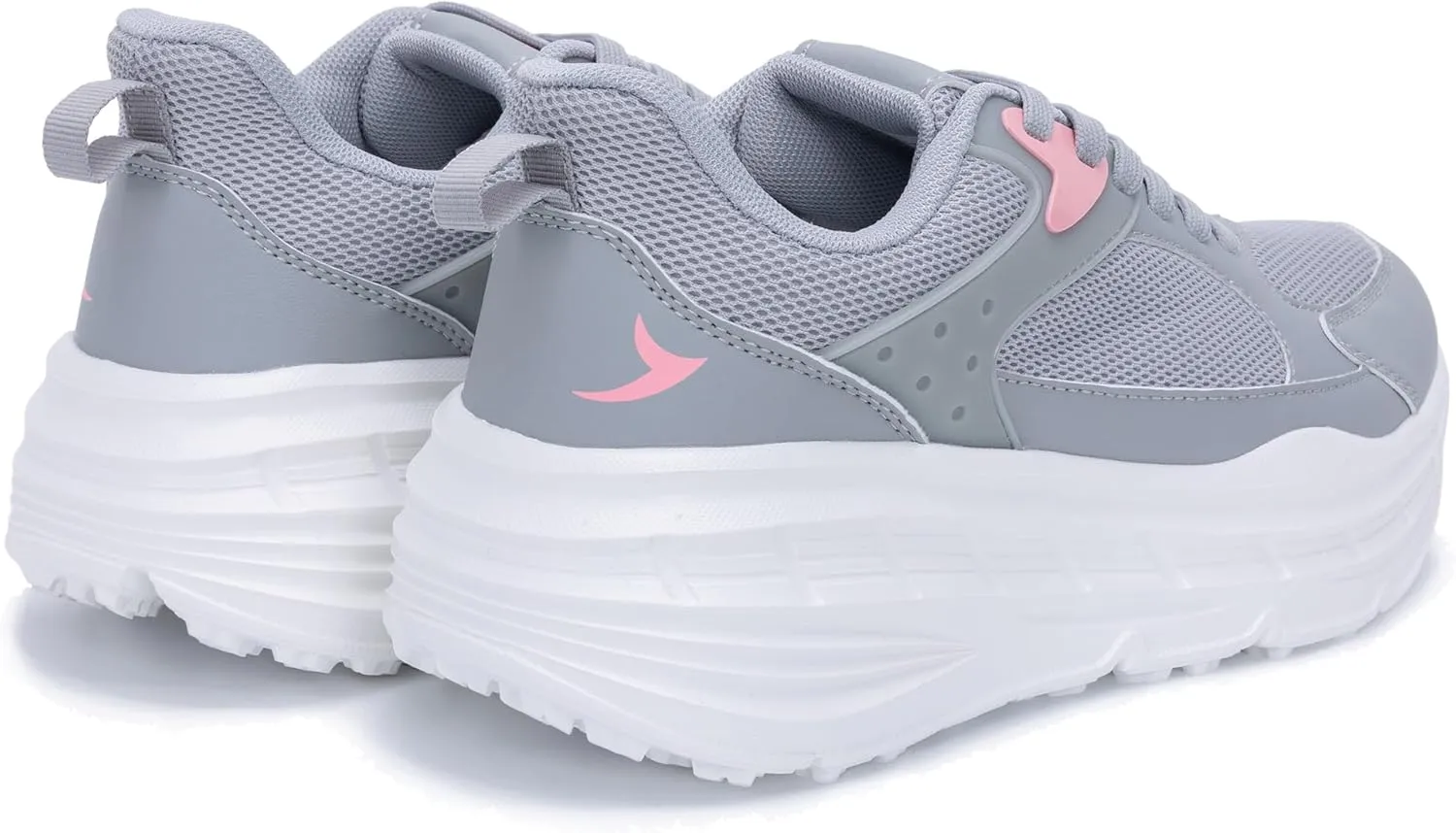 Women's Chunky Platform Sneakers LYNSS 1.0 Lightweight Walking Lace-up Memory Foam Comfortable Casual Sneakers