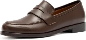 Women's Classic Flat Leather Penny Loafer