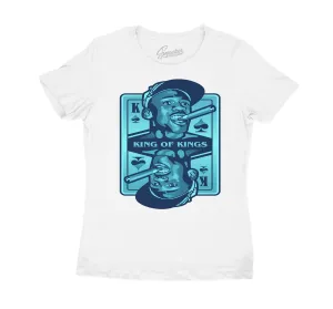 Womens King Of Kings T-Shirt - Retro 13 Obsidian