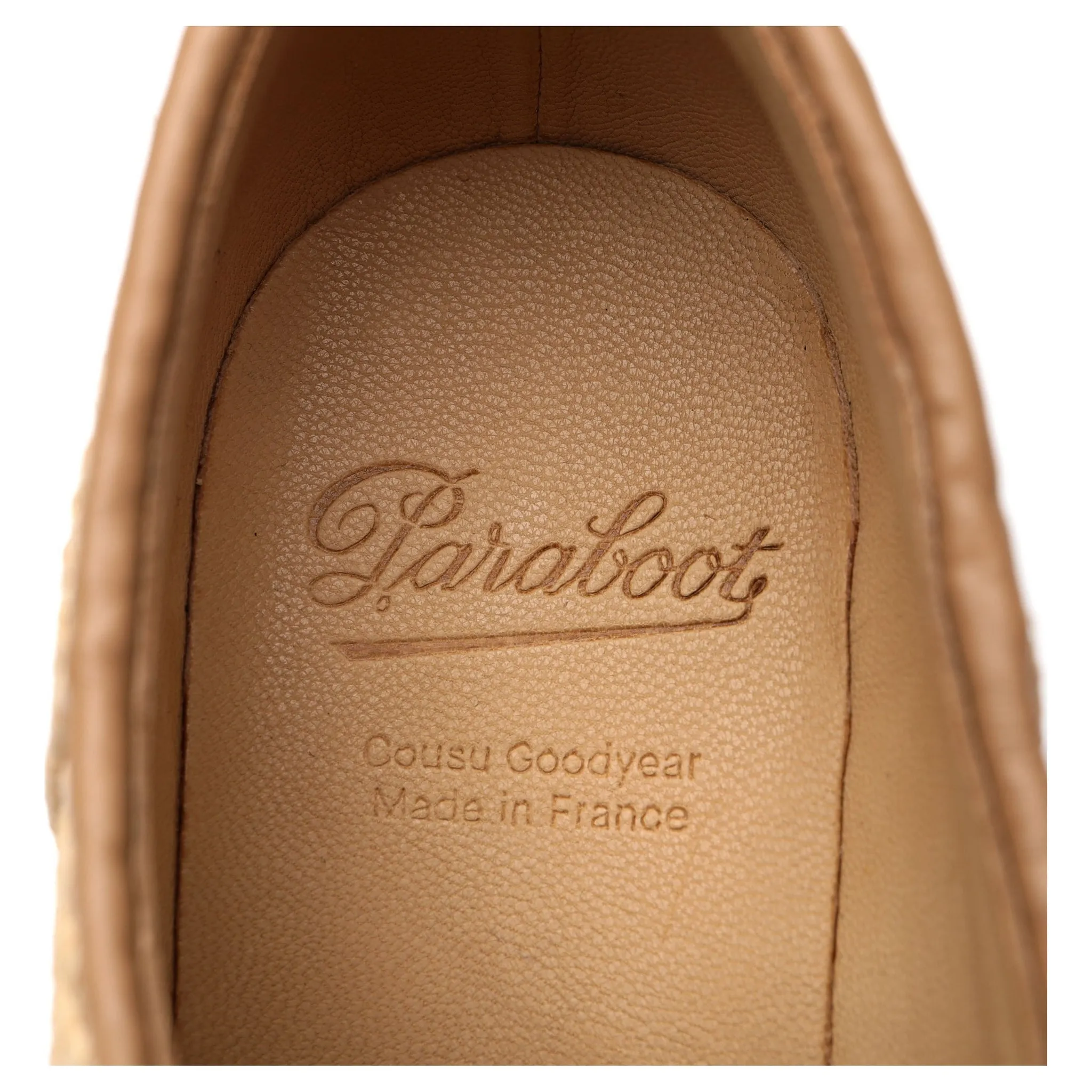 Women's 'Michael' Beige Raphia Derby UK 4