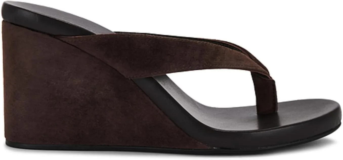 Women's Wedge Heel Flip Flops Comfy Lightweight Sandals Beach Casual Slide Shoes with Platform Open Toe for Outdoor Indoor Daily Wear