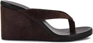 Women's Wedge Heel Flip Flops Comfy Lightweight Sandals Beach Casual Slide Shoes with Platform Open Toe for Outdoor Indoor Daily Wear