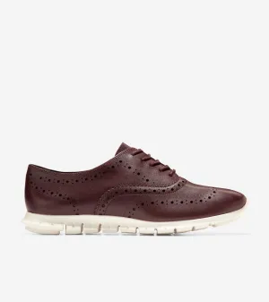 Women's ZERØGRAND Wingtip Oxford