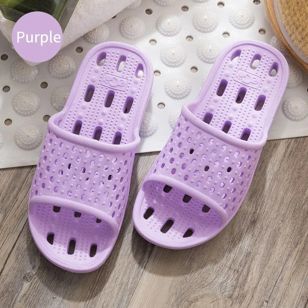 Xomiboe Shower Shoes Quick Drying Non-Slip Comfortable Men Women House Slippers