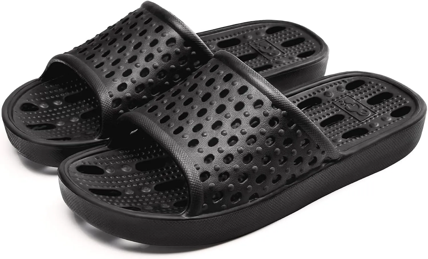 Xomiboe Shower Shoes Quick Drying Non-Slip Comfortable Men Women House Slippers