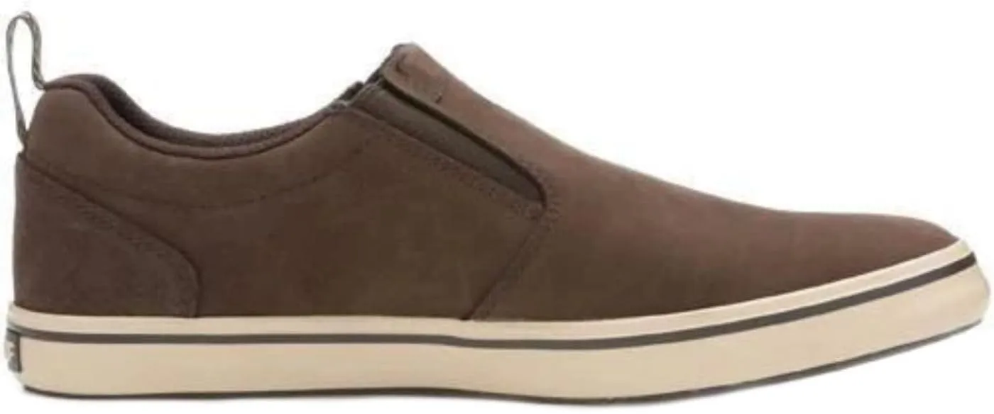 XTRATUF Sharkbyte Men’s Nubuck Leather Deck Shoes, Chocolate (22501-BRN-140)
