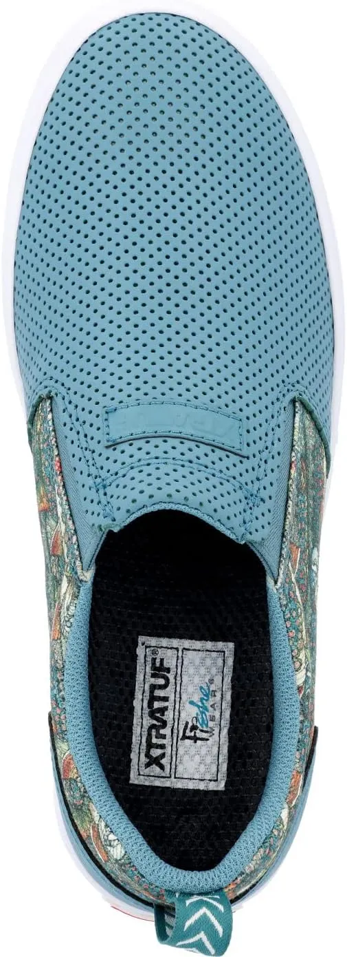 Xtratuf Women's Fishe Wear Leather Sharkbyte Deck Shoe