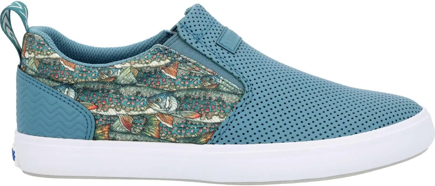 Xtratuf Women's Fishe Wear Leather Sharkbyte Deck Shoe