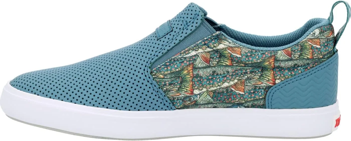 Xtratuf Women's Fishe Wear Leather Sharkbyte Deck Shoe
