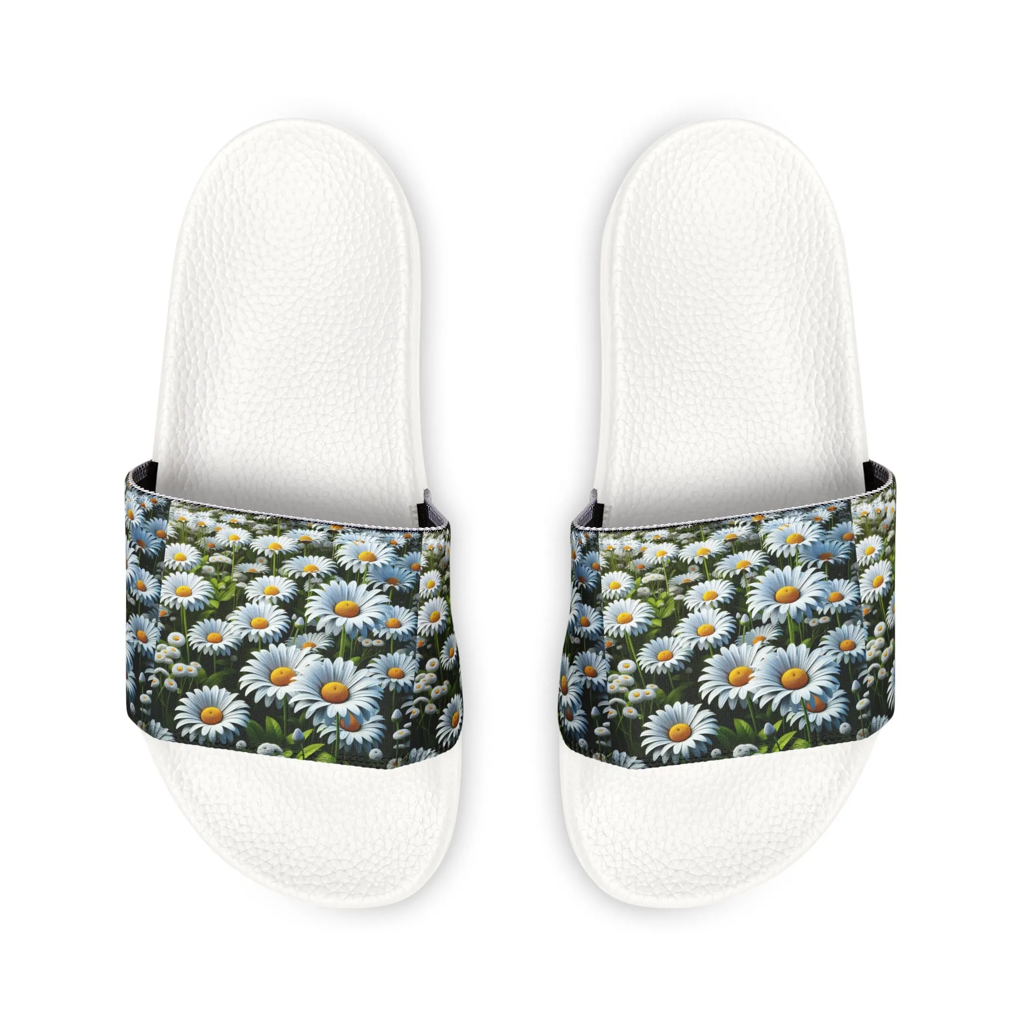 Youth Floral Slide Sandals - Comfortable Summer Footwear
