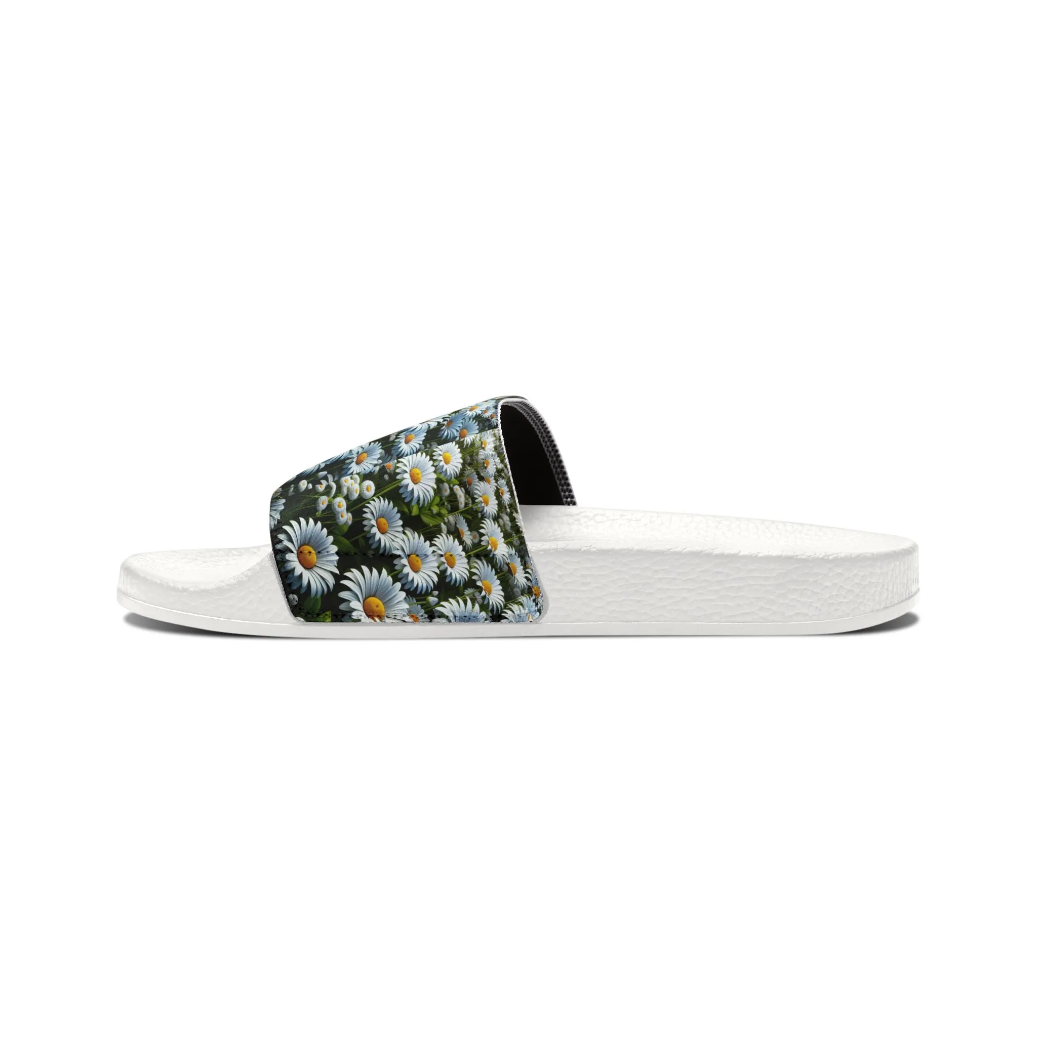Youth Floral Slide Sandals - Comfortable Summer Footwear