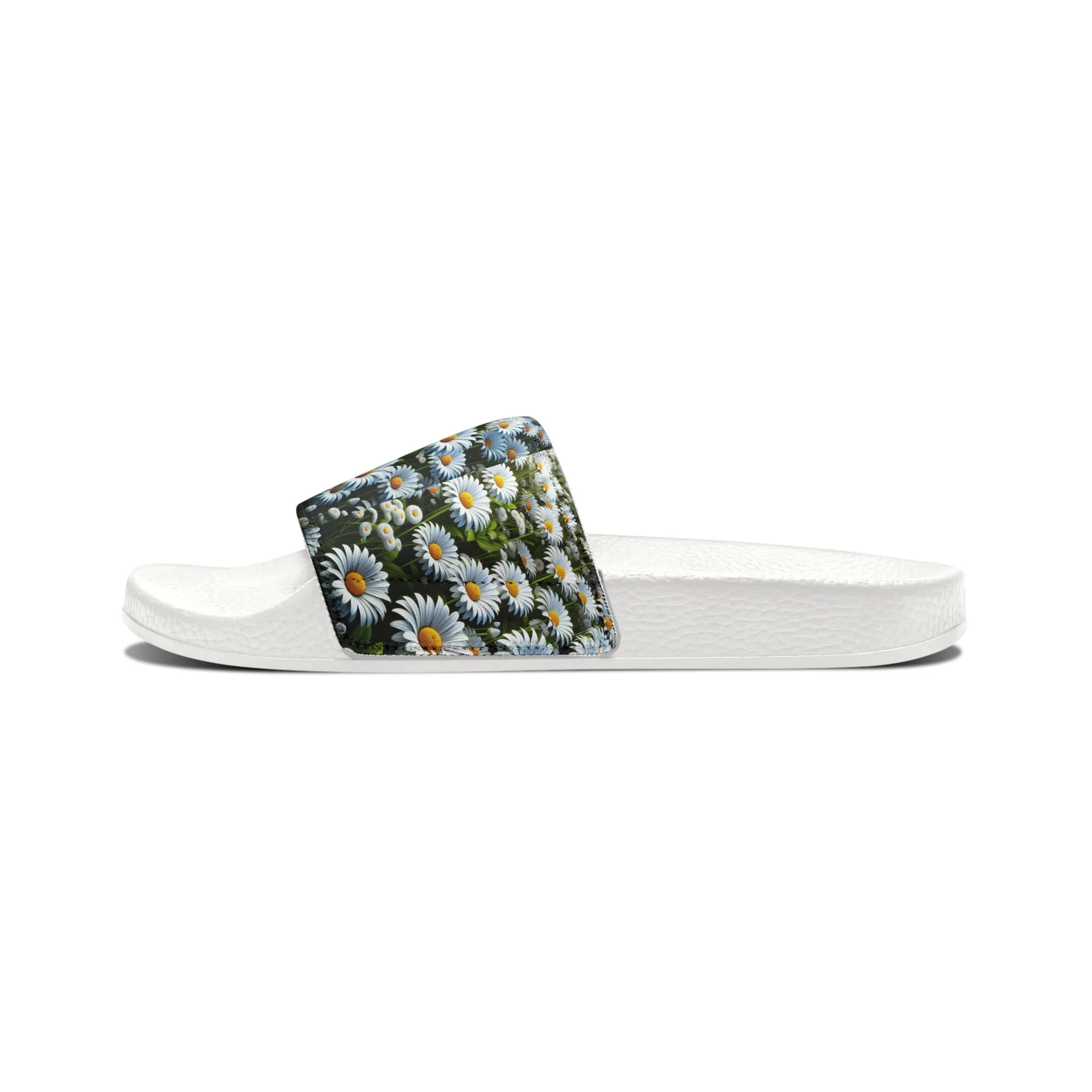 Youth Floral Slide Sandals - Comfortable Summer Footwear