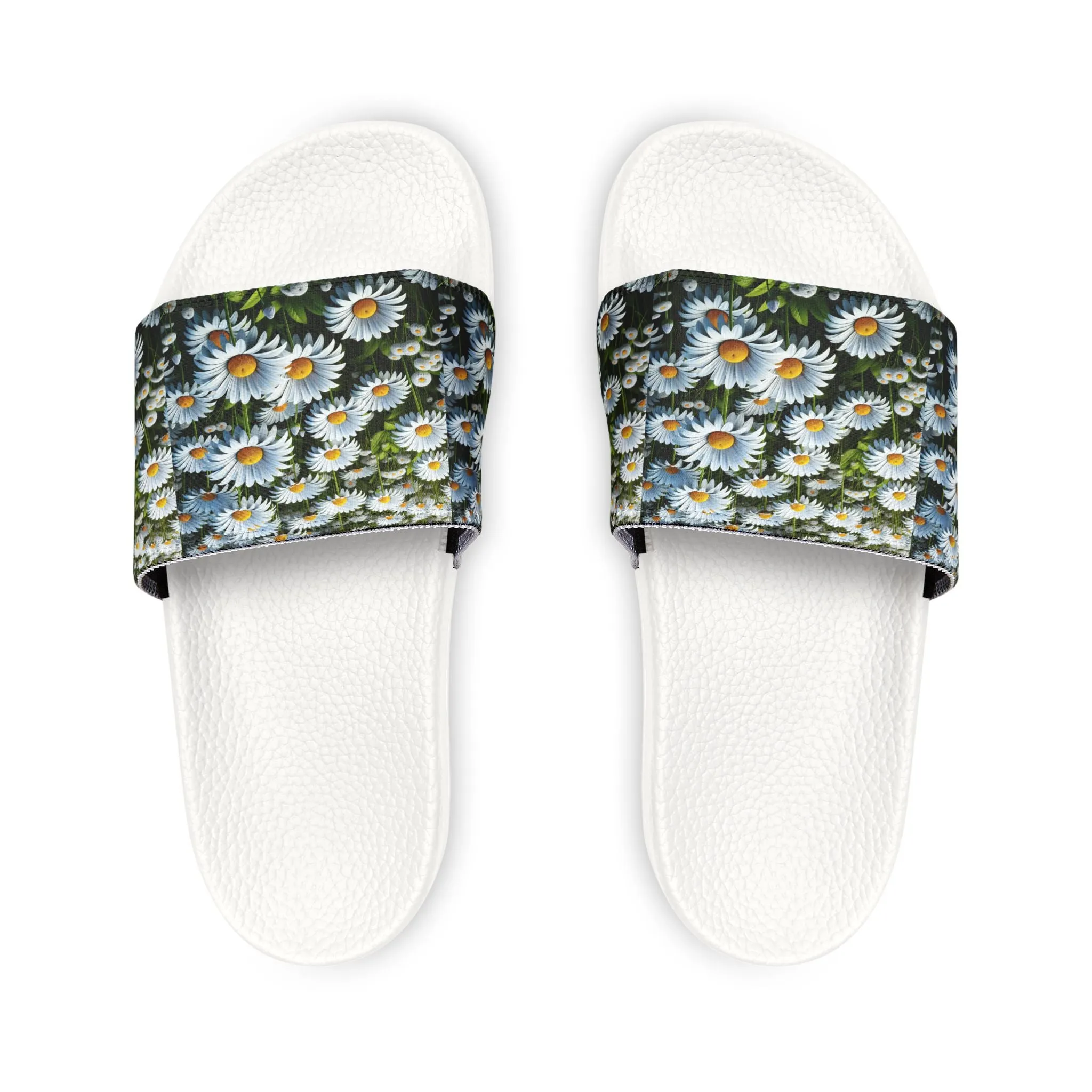 Youth Floral Slide Sandals - Comfortable Summer Footwear
