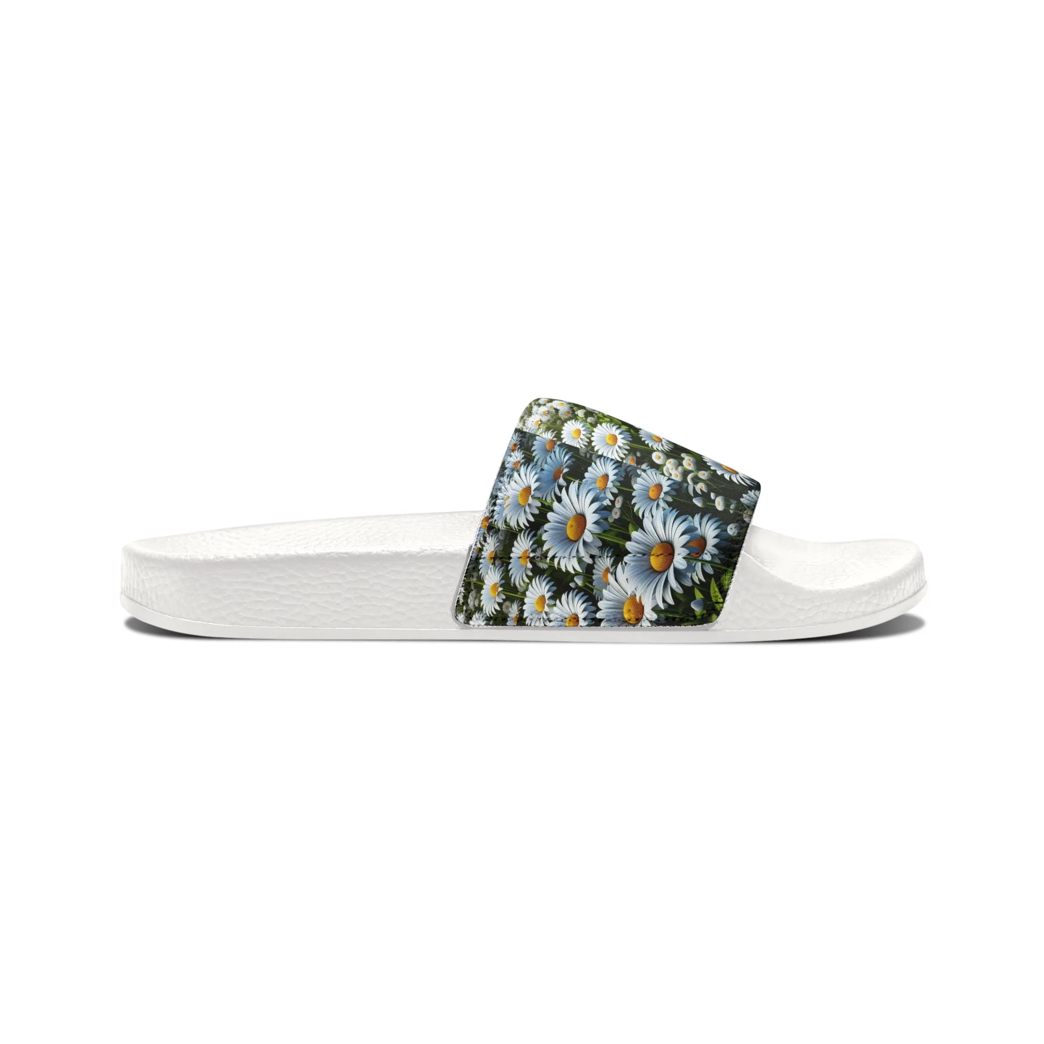 Youth Floral Slide Sandals - Comfortable Summer Footwear