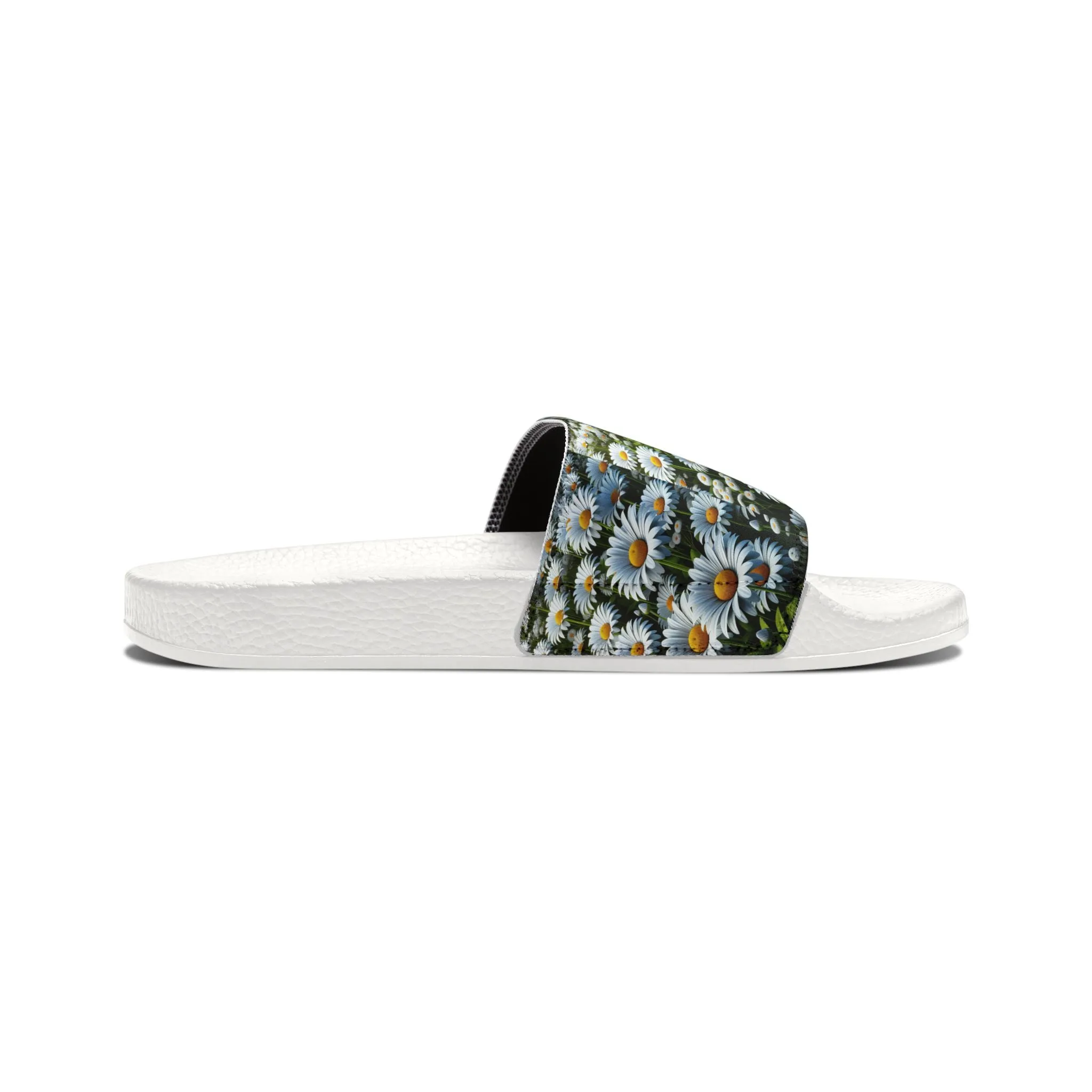 Youth Floral Slide Sandals - Comfortable Summer Footwear