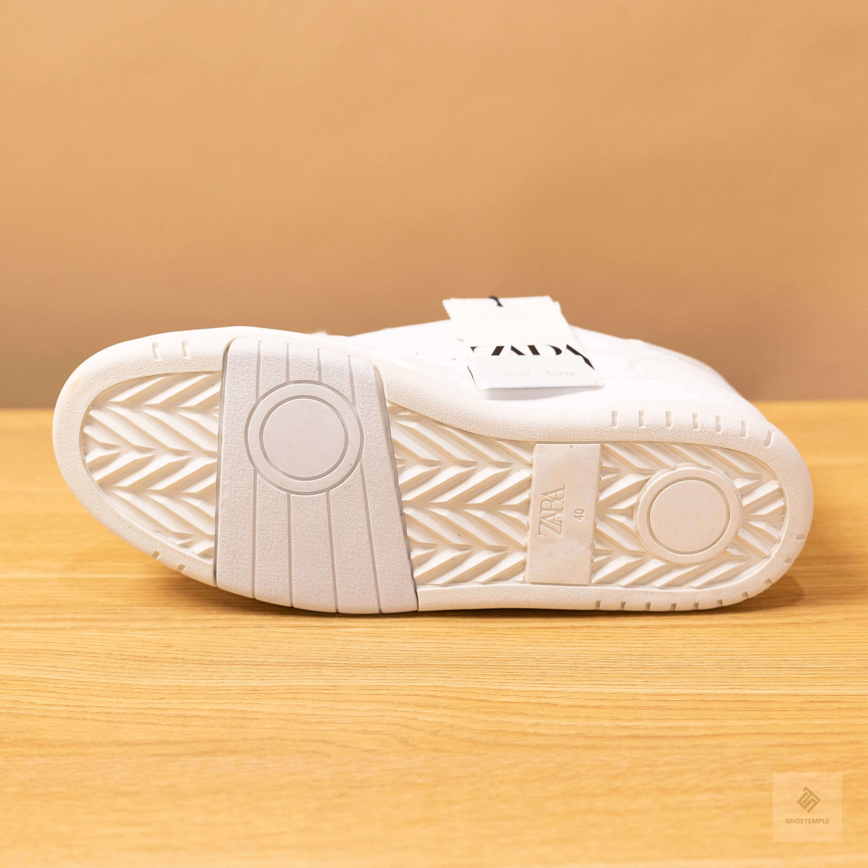 Zara Chunky Sole White Sneaker