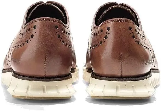 ZEROGRAND Mens Wingtip Oxford