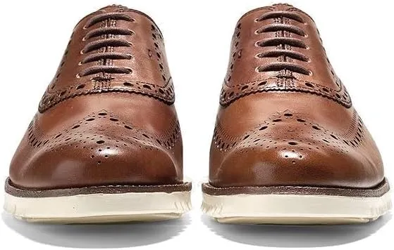 ZEROGRAND Mens Wingtip Oxford