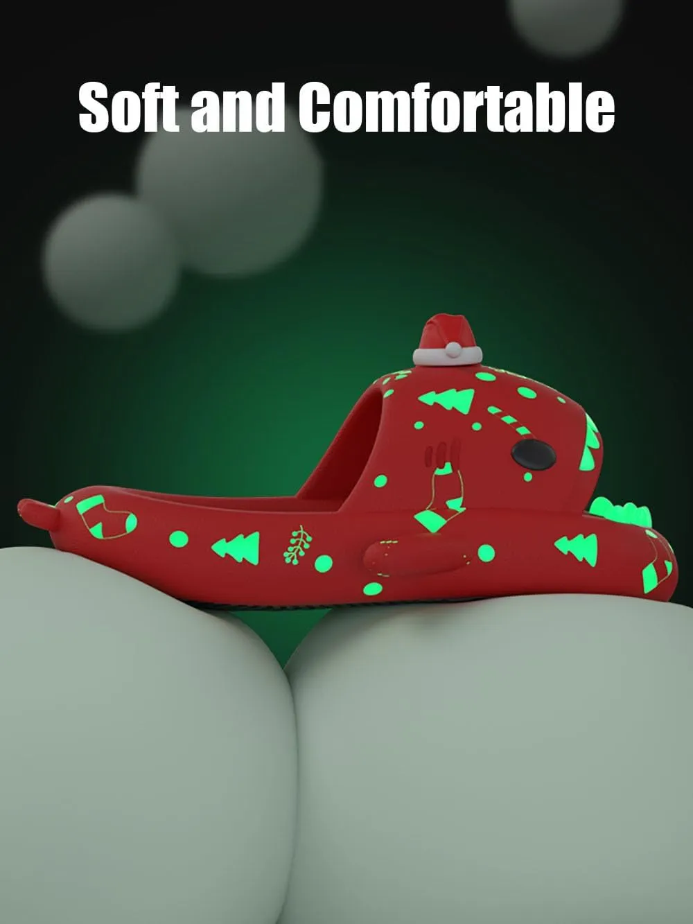 Zureto Shark Slides Slippers, Novelty Cloud Shark Slippers, Anti-Slip Quick Drying Shark Sliders, EVA Starlight Shark